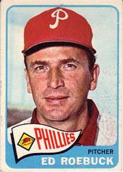 1965 Topps Baseball Cards      052      Ed Roebuck